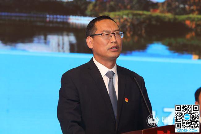 安宁市委书记张勤勋做陈述 蒋林昆供图