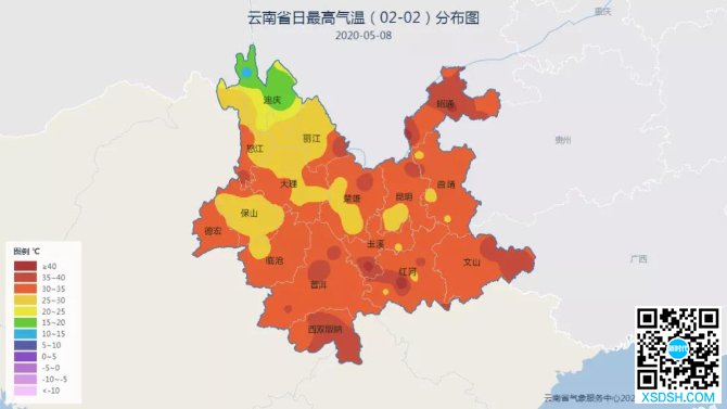 云南：晴热高温“势力”当仁不让